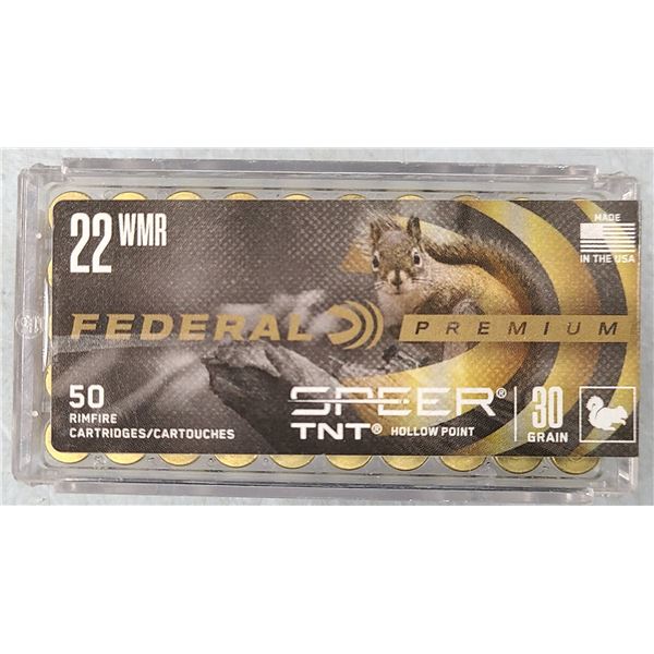 22 Win Mag 30 gr Federal Premium Speer TNT - 50rds