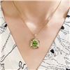 Image 6 : 18K Gold Peridot Pendant