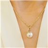 Image 4 : 18K Gold Pearl Pendant