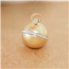 Image 3 : 18K Gold Diamond Ball Pendant