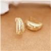 Image 2 : 18K Gold Diamond Pea Earrings
