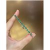 Image 3 : 18K Gold Emerald Bracelet