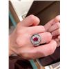 Image 8 : 18k Gold Unheated Ruby Ring