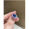 Image 6 : 18k Gold Sapphire and Diamond Ring