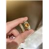 Image 1 : 18K Gold Spessartite Garnet Ring