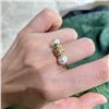 Image 4 : 18K Gold Pearl Ring