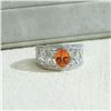 Image 4 : 18K Gold Spessartite Ring