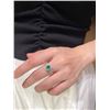 Image 6 : 18K Gold Emerald Ring