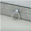 Image 2 : 18K Gold Tahitian Pearl Ring
