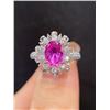 Image 1 : Natural Unheated Pink Sapphire Ring