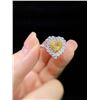 Image 1 : Yellow Diamond Heart Ring