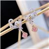 Image 2 : Pink Diamond Earrings