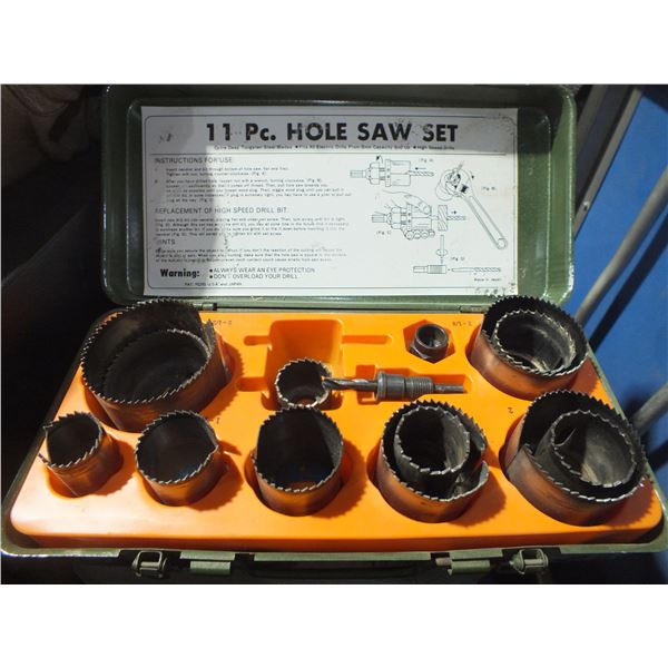 11pc Hole Saw Kit