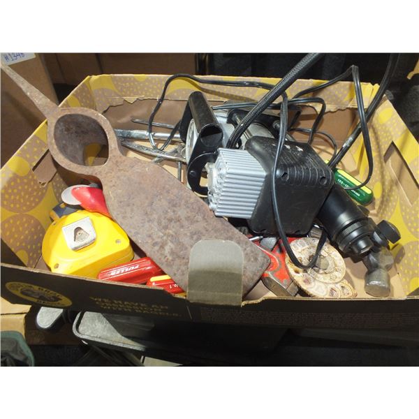 Box Of assorted Tools