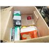Image 3 : 1 Case Of N95 Dust Masks, & 1 Box Of assorted Colored Light Bulbs