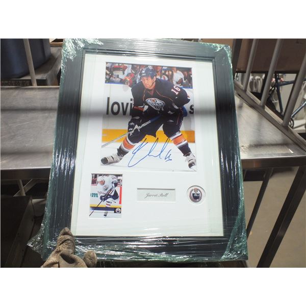 Signed Jarret Stoll Edmonton Oilers Hockey Picture