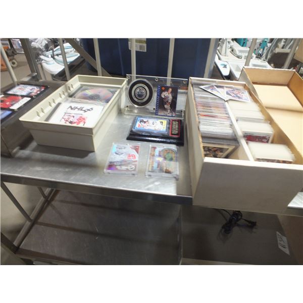 Assorted Hockey Cards & Nascar Cards