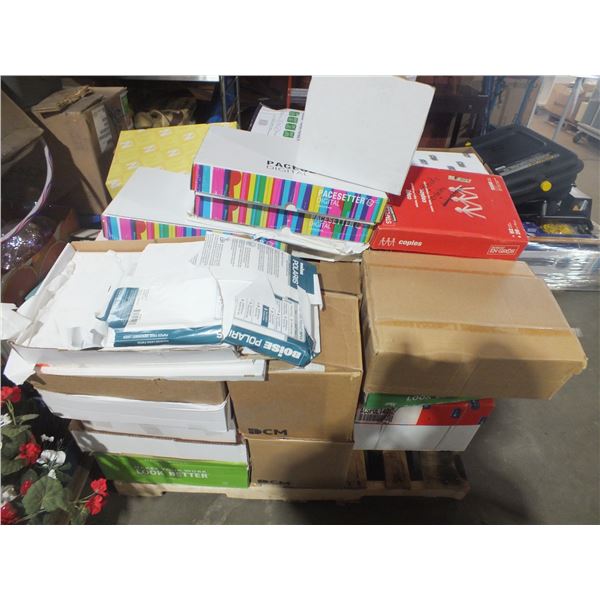 Pallet Of Assorted Paper