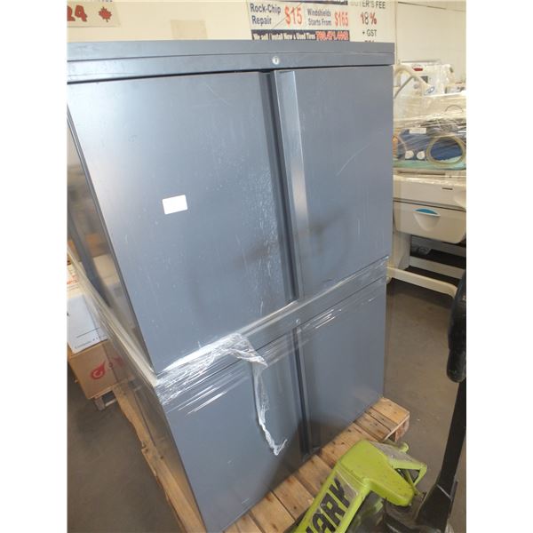 4 Metal 2 Door Cabinets