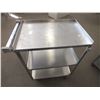 Image 1 : Stainless Steel Catering Cart On wheels