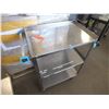 Image 1 : Stainless Steel Catering Cart On wheels