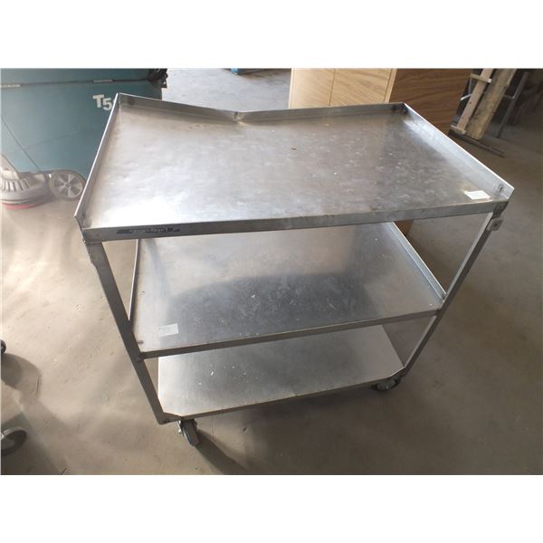 Stainless Steel Cart On wheels
