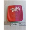 Image 1 : "Tab" Cola Plastic Tray 7 3/4" x 6 1/8"