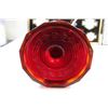 Image 5 : Aladdin Lincoln Drape Oil Lantern 14" Tall/ Ruby Red Glass