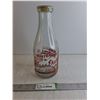 Image 1 : 10" Tall Glass Milk Bottle "Glass Dairies - PA"