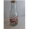 Image 2 : 10" Tall Glass Milk Bottle "Glass Dairies - PA"