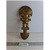 Image 1 : Vintage Brass Peruvian Tumi Wall Art 11"