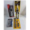 Image 2 : Linoleum Knife,Tin Snips,Hose Clamp Pliers,Flashlight,(2) Rolls of Rope and more as pictured