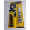 Image 2 : 10 Pc.3/8 Drive 6 Pt.Socket Set,(2) Wrenches,Universal Joint,Micro Driver and more as pictured