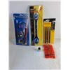 Image 3 : 16" Extension, 8 in 1 Socket Wrench, LED Light,Magnetic Nut Setter,Hex Key Set,Socket Holder