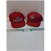 Image 1 : (2) Montreal Canadiens Hats