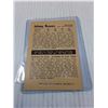Image 2 : Johnny Bowers RE-PRINT Hockey Trading Card - Goaltender Card - CANNO