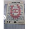 Image 3 : Jacques Plante Record Hockey Trading Card - CANNOT GUARANTEE AUTHENTICATION