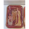 Image 3 : (2) Coca-Cola Themed Serving Trays 11x15"