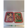 Image 1 : (2) Coca-Cola Xmas Themed Serving Trays