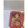 Image 2 : (2) Coca-Cola Xmas Themed Serving Trays