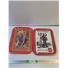 Image 1 : (2) Coca-Cola Serving Trays 11x 15"