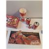 Image 3 : Coca-Cola Cans, Coca-Cola 3D Collectibles, Trim A Tree Collection Tin, misc