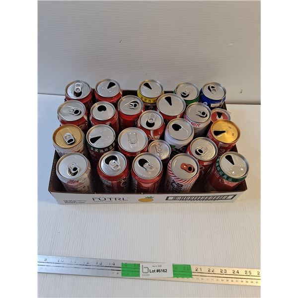 Collection of Vintage Coca-Cola Cans