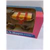 Image 2 : Coca Cola Horse & Wagon Die Cast Model - NOS