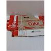 Image 2 : (8) Coca Cola Cardboard Bottle Carriers - Various Sizes