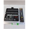 Image 1 : 1/4" Drive Socket Set in Case & Stubby Multi Tool