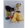 Image 2 : (3) Cultural Dolls (Hawaiian, Jamaican, indigenous) - 10-12" Tall