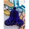 Image 3 : Large Quantity of Decorative Fold-Out Colored Paper Bells