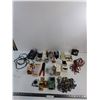 Image 1 : Assorted Electronics Shop Tools/Supplies/Solder, Mastercraft Solder Iron - Powers On