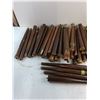 Image 2 : Large Quantity of Mostly Wooden Furniture Legs, Milk Crate - Pickup Only